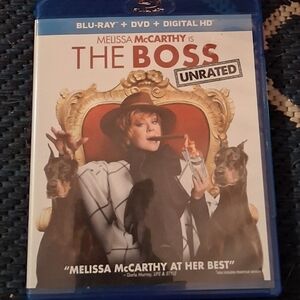 THE BOSS Unrated on BLU-RAY + DVD